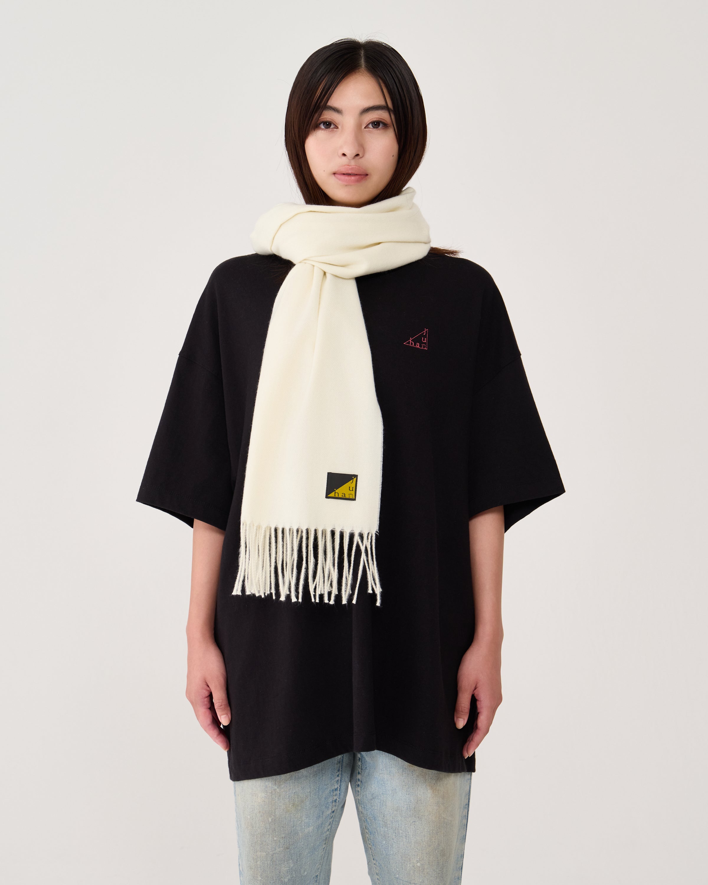 stole / ivory – ihanjun