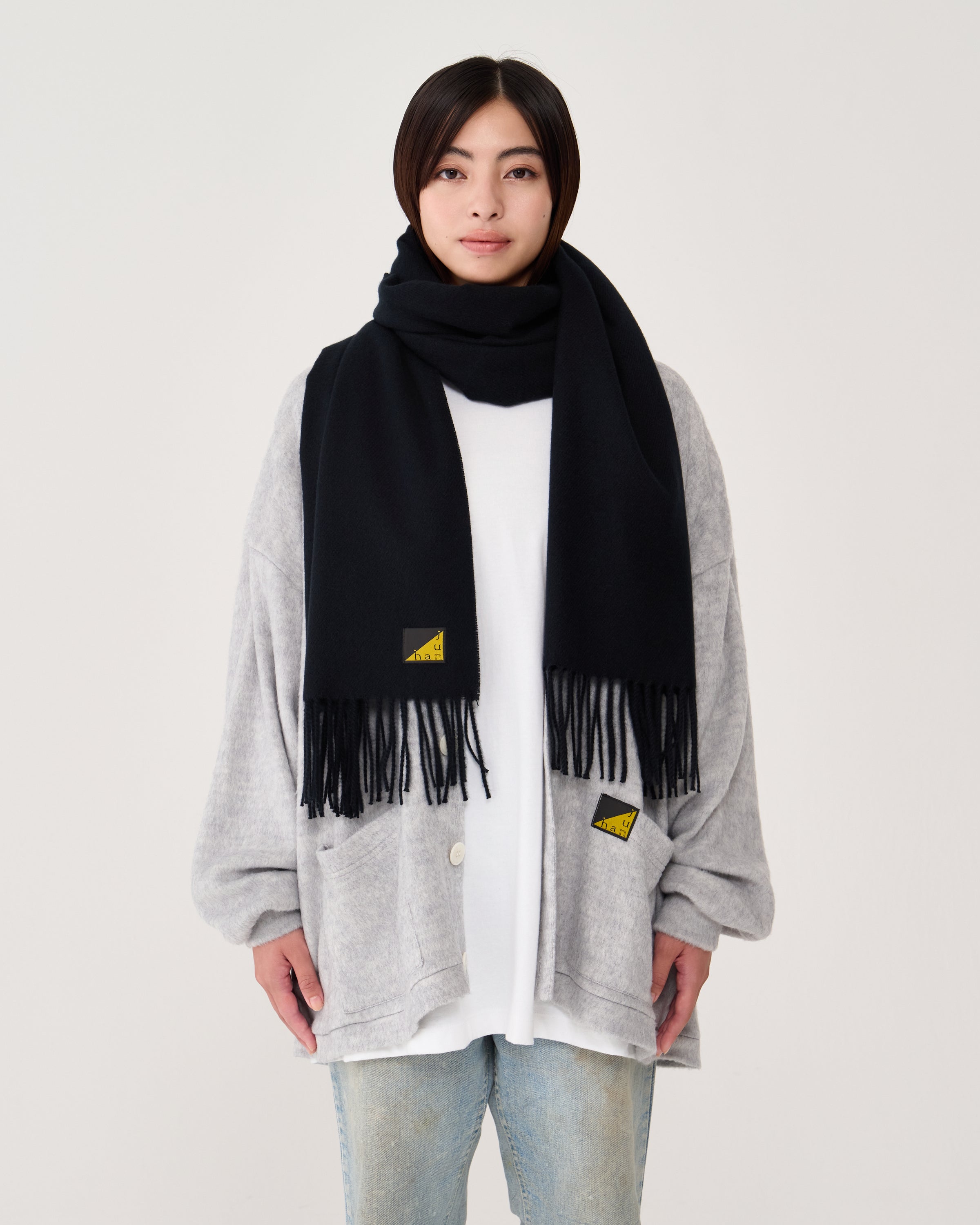 stole / black – ihanjun