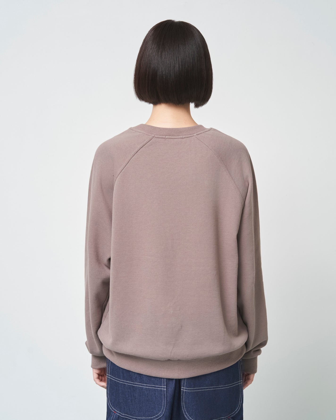 ［予約］ihanjun sweatshirt / light brown