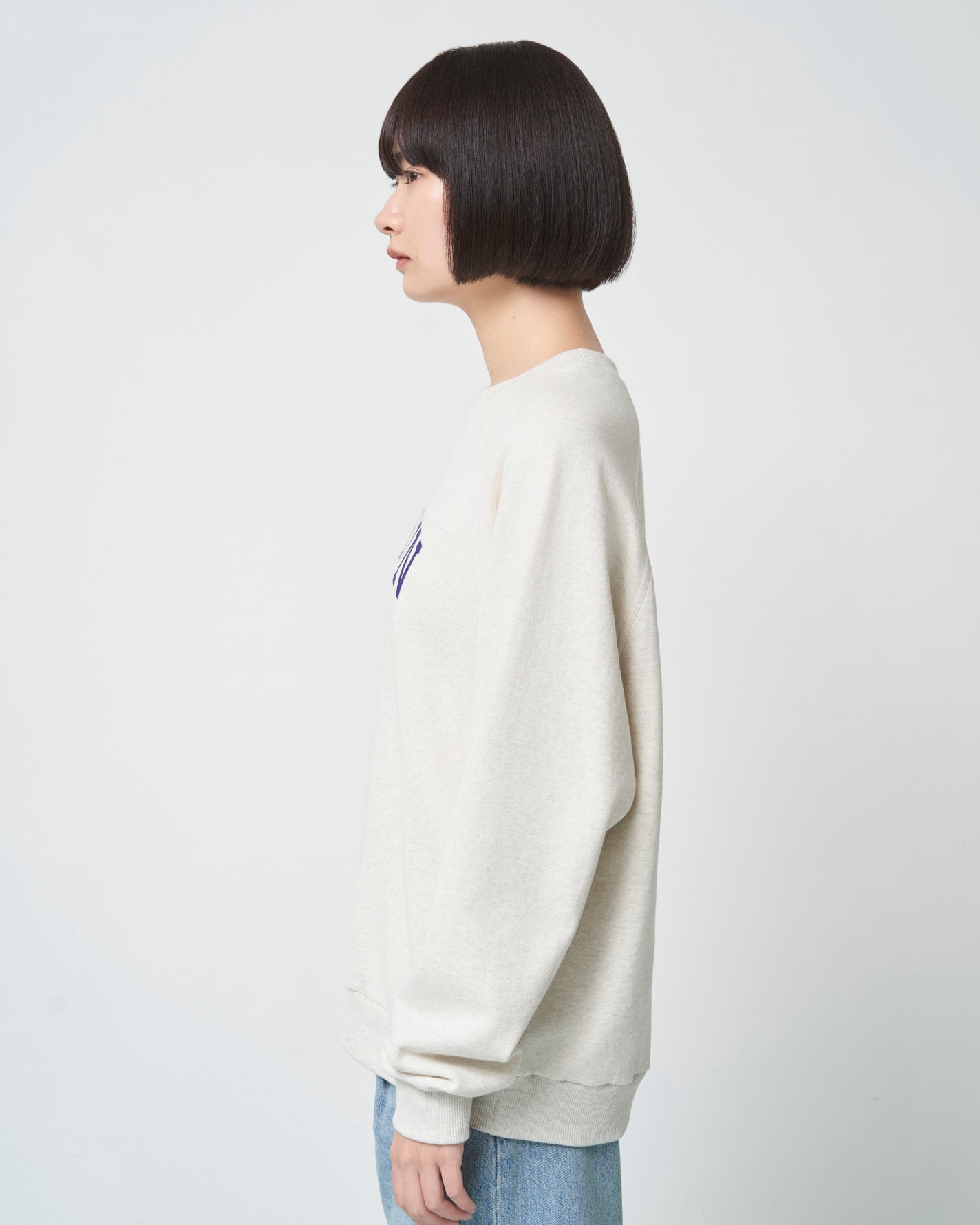 ［予約］ihanjun sweatshirt / oatmeal