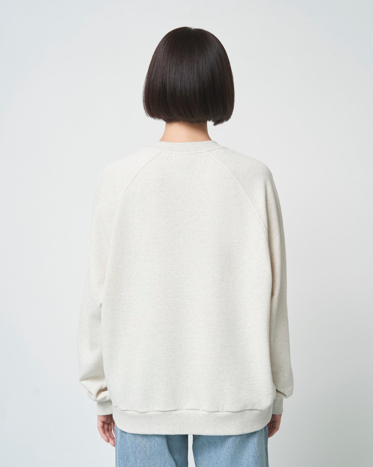 ［予約］ihanjun sweatshirt / oatmeal