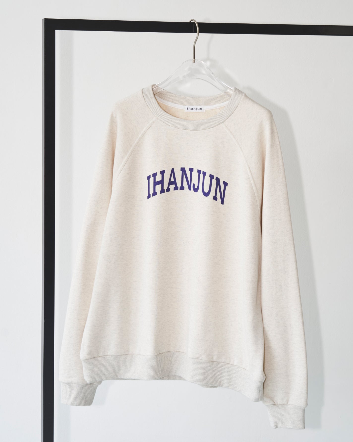 ［予約］ihanjun sweatshirt / oatmeal