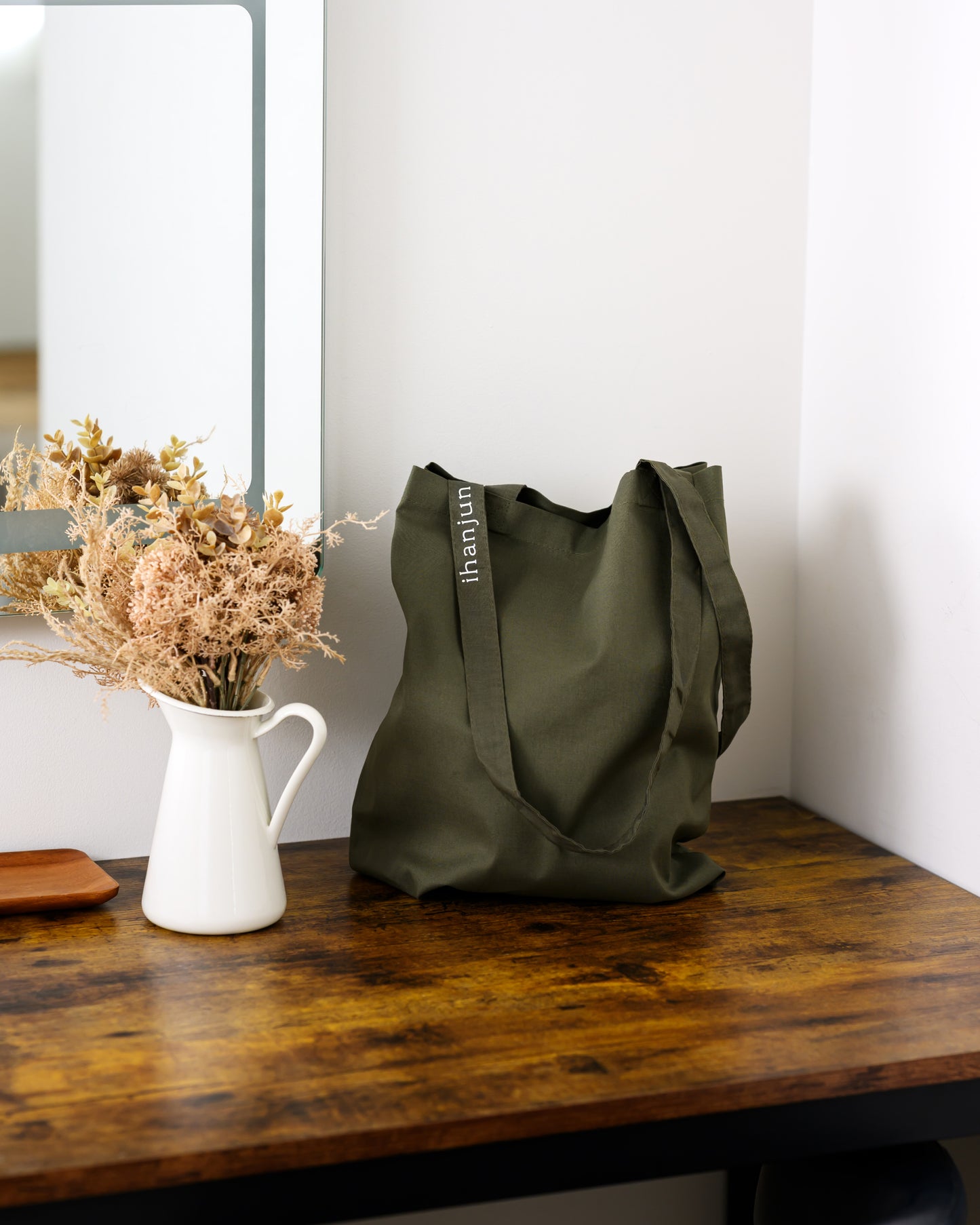 tote bag / olive green